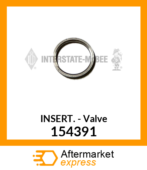 Intake Valve Insert New Aftermarket 154391