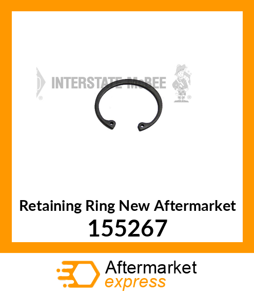 Retaining Ring New Aftermarket 155267