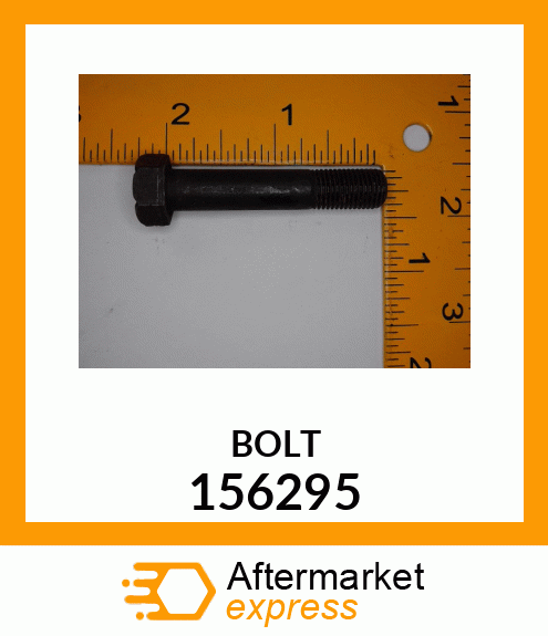 Spare part 156295 + BOLT