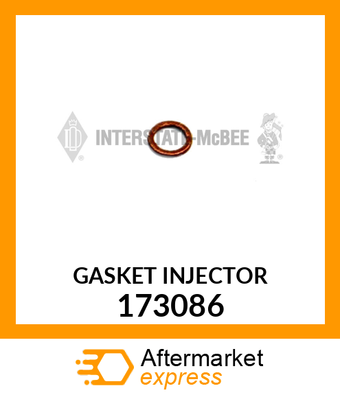 GASKET INJECTOR 173086