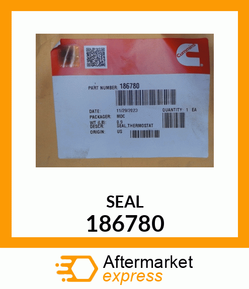 SEAL THERMOSTAT 186780