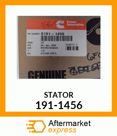 STATOR 191-1456