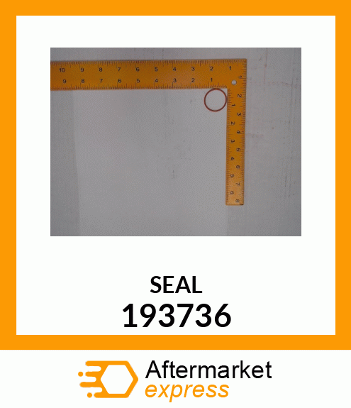 SEAL O-RING INJECTOR 193736