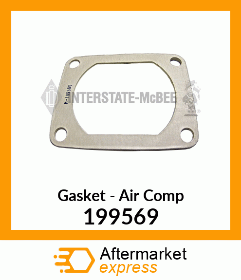 Water Manifold Gasket New Aftermarket 199569