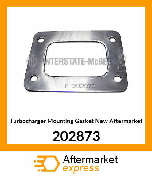 Turbocharger Mounting Gasket New Aftermarket 202873