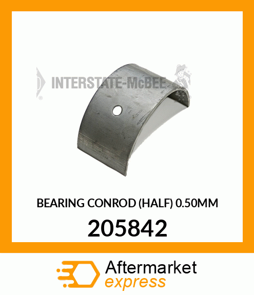 BEARING CONROD (HALF) 0.50MM 205842