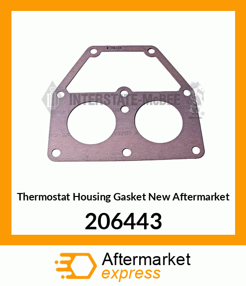 Thermostat Housing Gasket New Aftermarket 206443