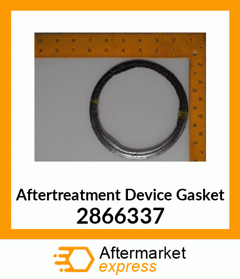 After Treatment Device Gasket New Aftermarket 2866337