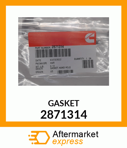 GASKET 2871314