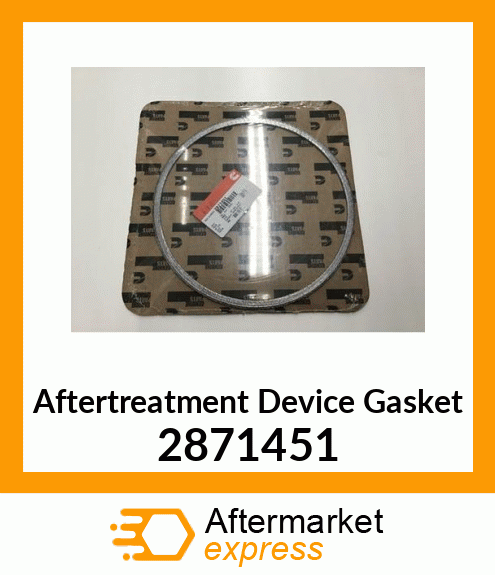 Aftertreatment Device Gasket New Aftermarket 2871451