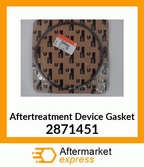 Aftertreatment Device Gasket New Aftermarket 2871451