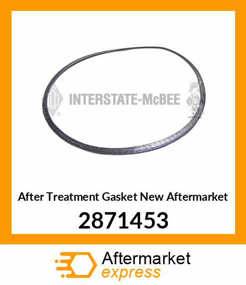 After Treatment Gasket New Aftermarket 2871453
