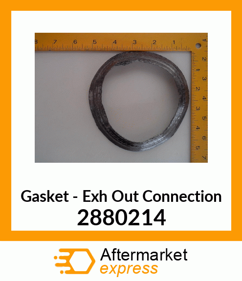 Exhaust Outlet Gasket New Aftermarket 2880214