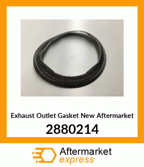 Exhaust Outlet Gasket New Aftermarket 2880214