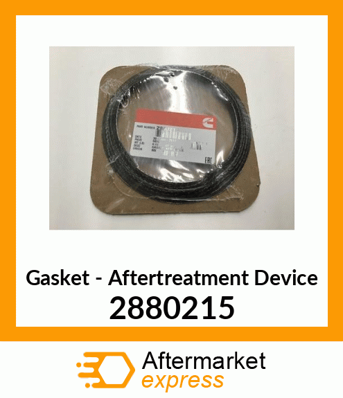 After Treatment Device Gasket New Aftermarket 2880215