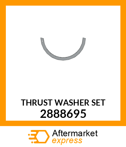 THRUST WASHER SET 2888695