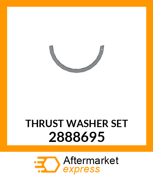 THRUST WASHER SET 2888695