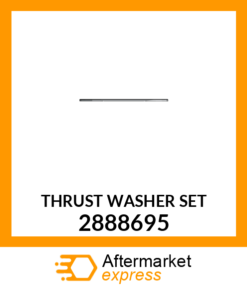 THRUST WASHER SET 2888695