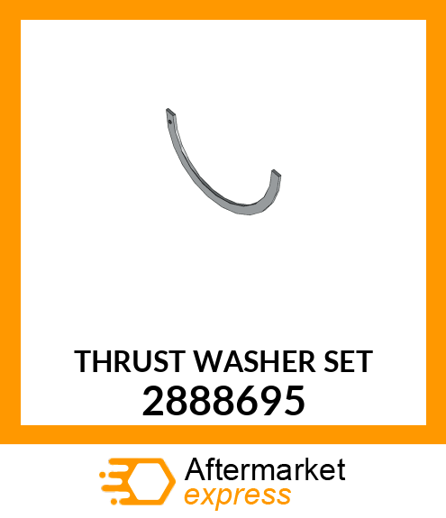 THRUST WASHER SET 2888695