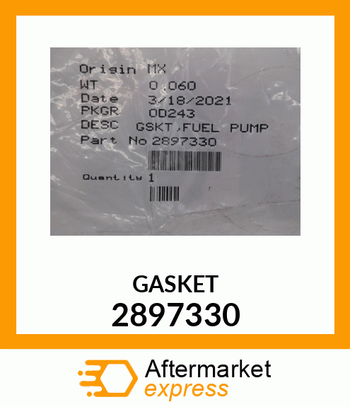 GASKET 2897330