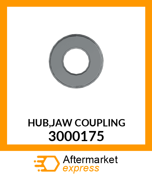 HUB,JAW COUPLING 3000175