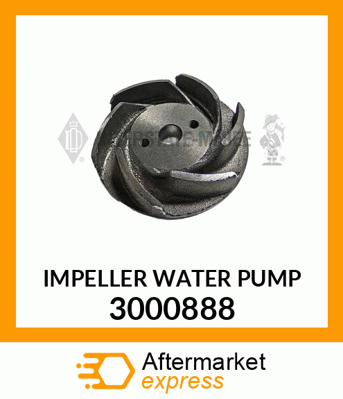IMPELLER WATER PUMP 3000888