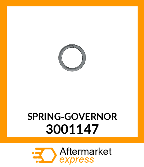 SPRING-GOVERNOR 3001147