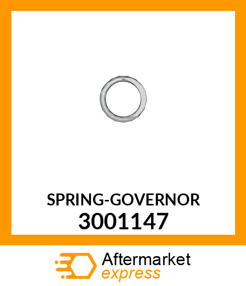 SPRING-GOVERNOR 3001147