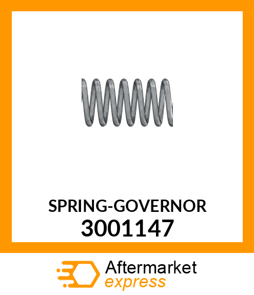 SPRING-GOVERNOR 3001147