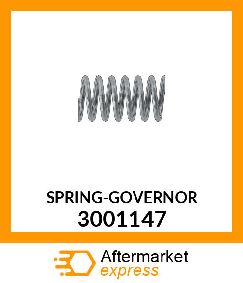 SPRING-GOVERNOR 3001147