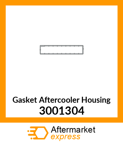 Gasket Aftercooler Housing 3001304