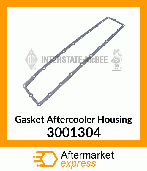 Gasket Aftercooler Housing 3001304