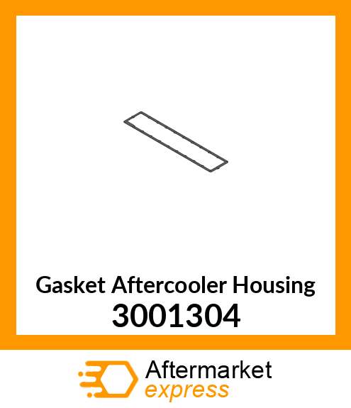 Gasket Aftercooler Housing 3001304