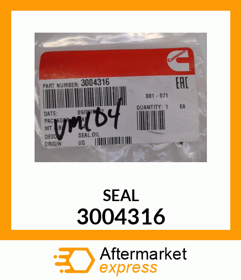 SEAL 3004316