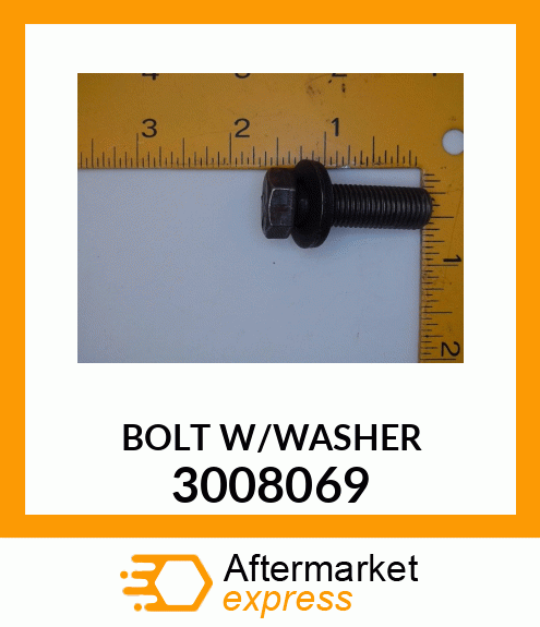 BOLT_W/WASHER 3008069