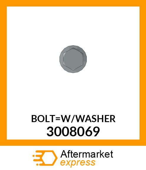 BOLT_W/WASHER 3008069