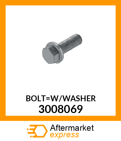 BOLT_W/WASHER 3008069