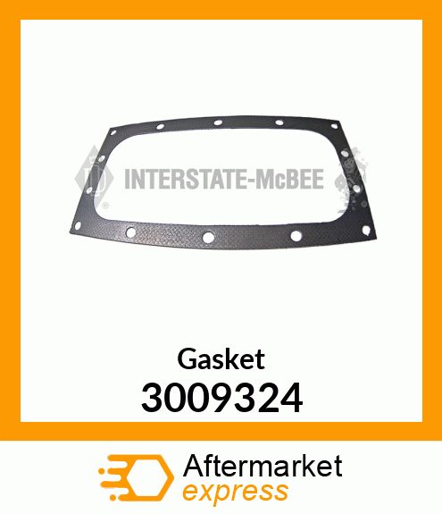 Cover Gasket New Aftermarket 3009324