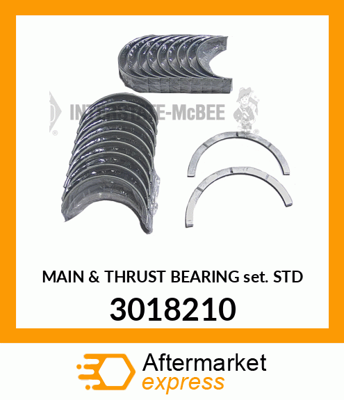 MAIN & THRUST BEARING SET STD 3018210