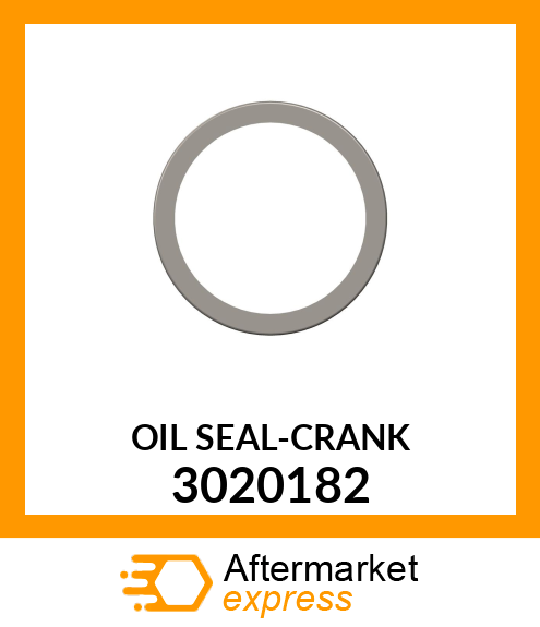 OIL SEAL-CRANK 3020182