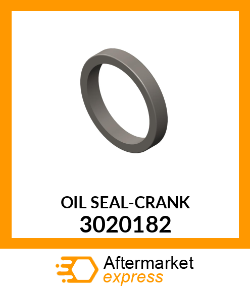 OIL SEAL-CRANK 3020182