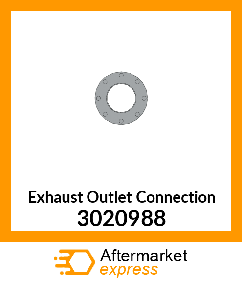 Exhaust Outlet Connection 3020988