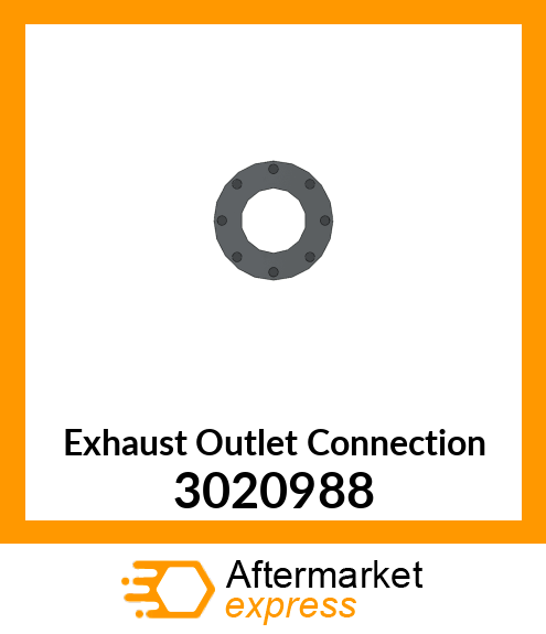 Exhaust Outlet Connection 3020988