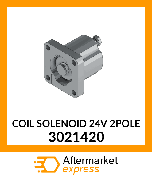 COIL SOLENOID 24V 2POLE 3021420