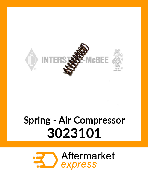 Compression Spring New Aftermarket 3023101