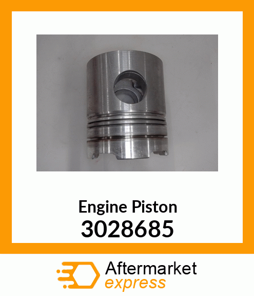 PISTON BODY C/W CLIPS (3028685) 3028685