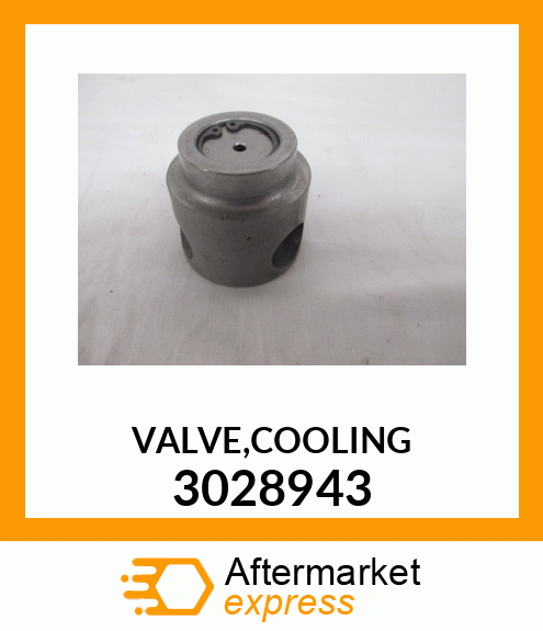 VALVE,COOLING 3028943