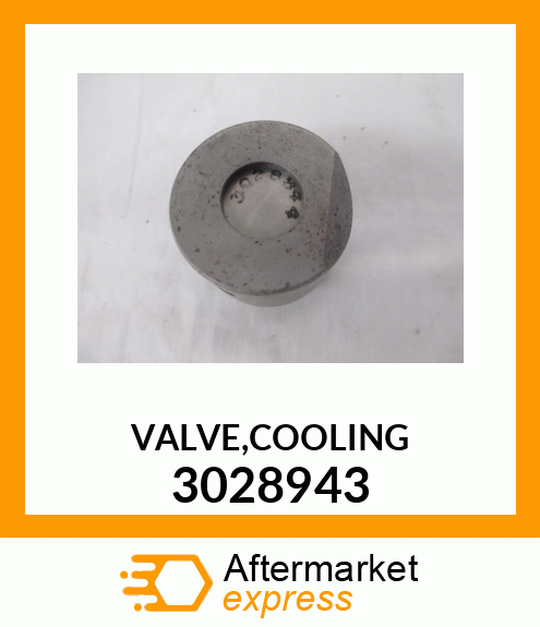 VALVE,COOLING 3028943