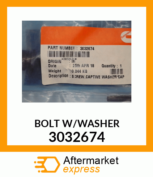 BOLT 3032674