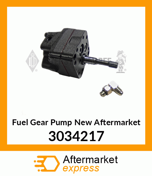 Fuel Gear Pump New Aftermarket 3034217